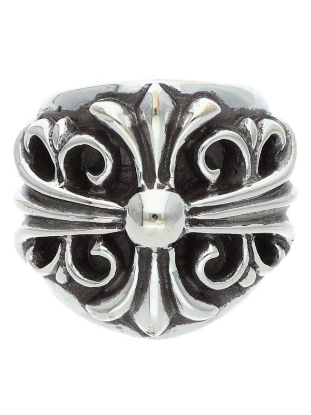 Chrome Hearts Keeper Silver Ring